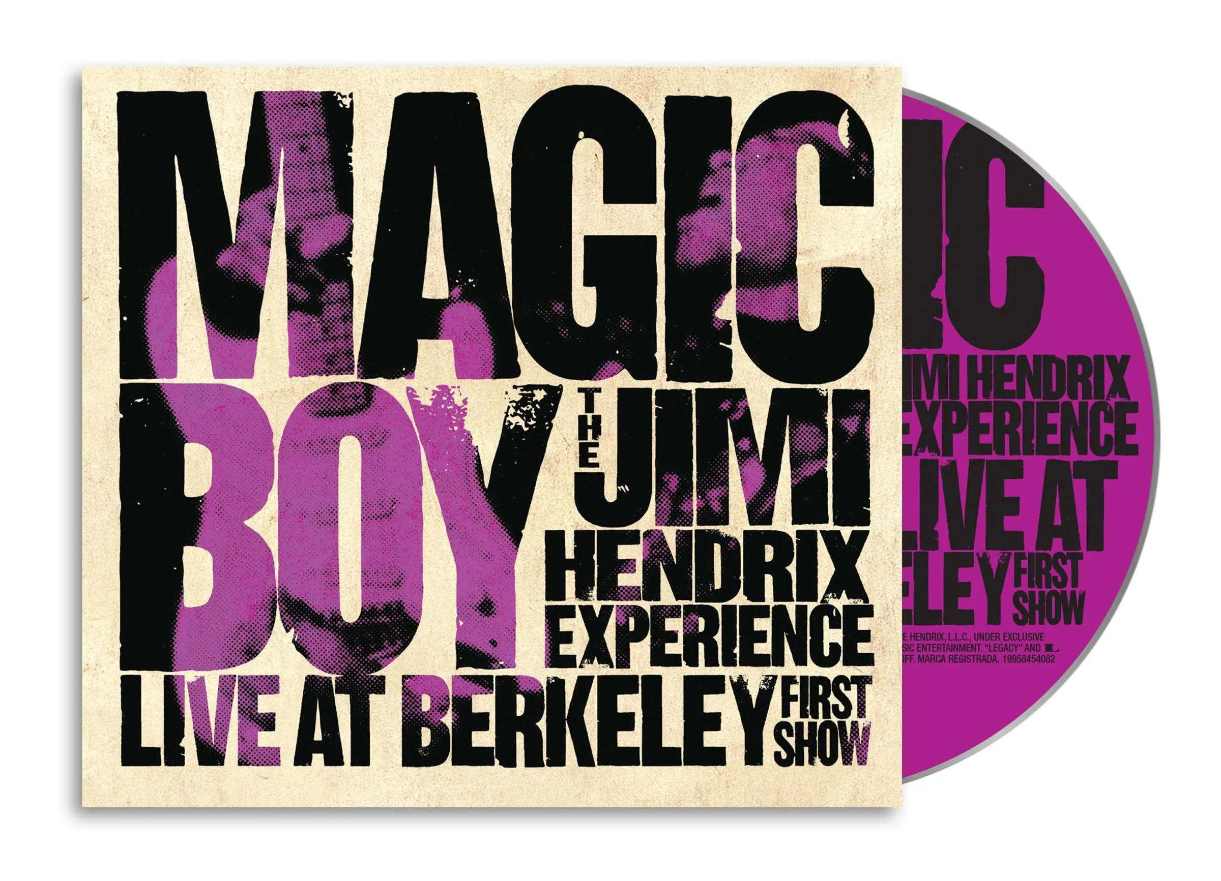 Hendrix Jimi - Magic Boy The Jimi Hendrix Experience Live At Berkeley First Show - (CD)