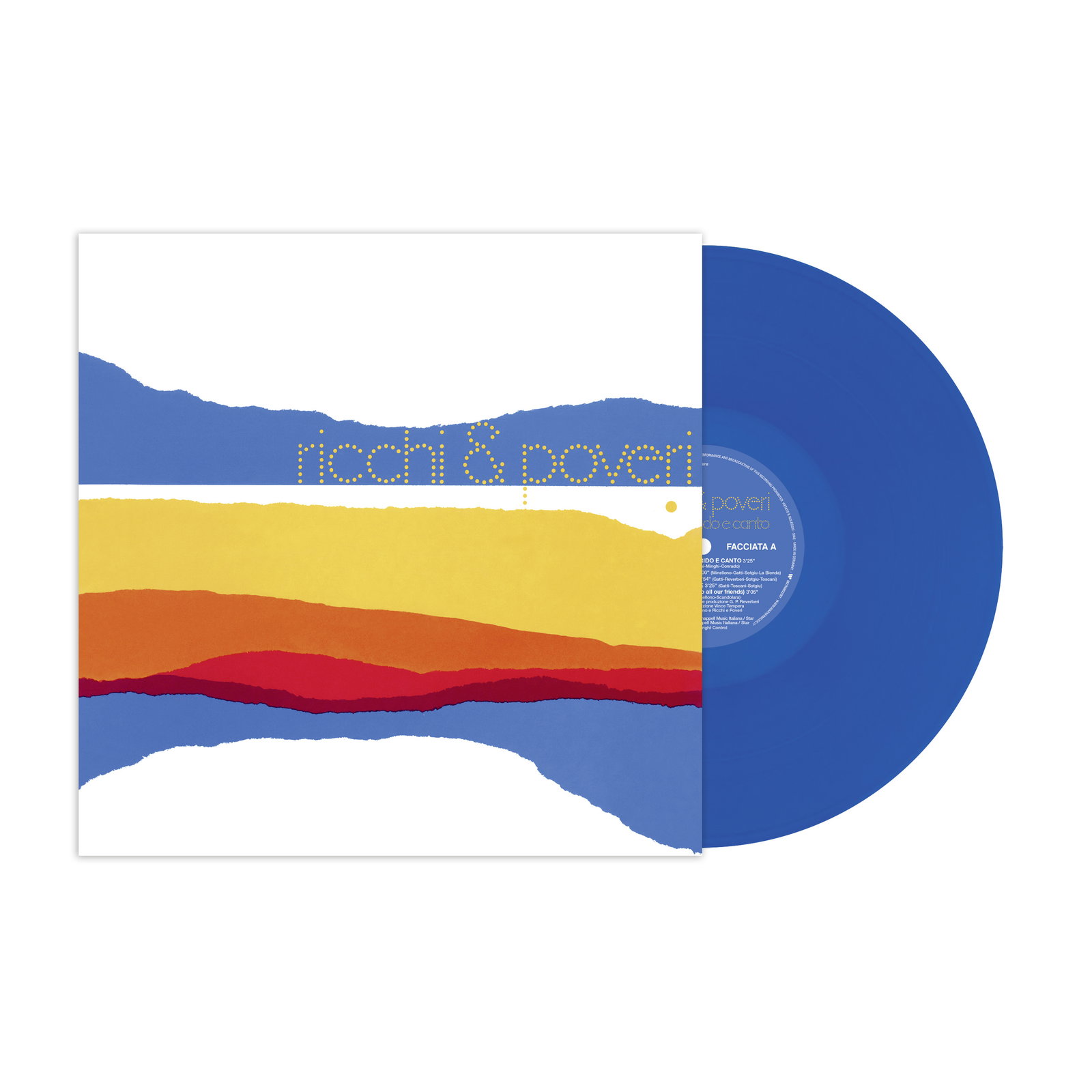 Ricchi and Poveri - Penso Sorrido E Canto (Vinile Blu Trasparente)