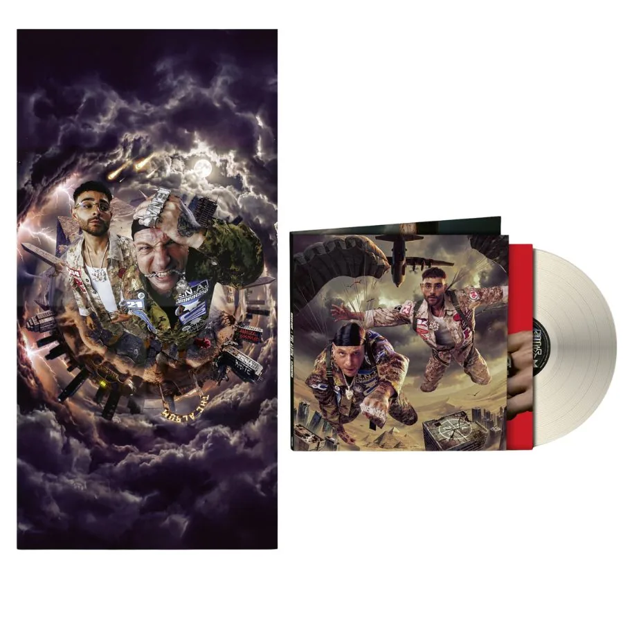 Rocco Hunt, Clementino - The Album - Lp Cream / Poster