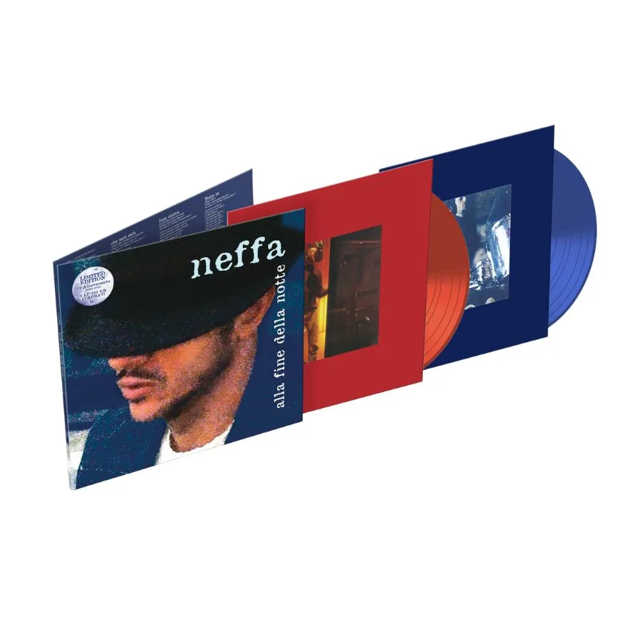 Neffa - Alla Fine Della Notte Doppio Vinile Rosso E Blu