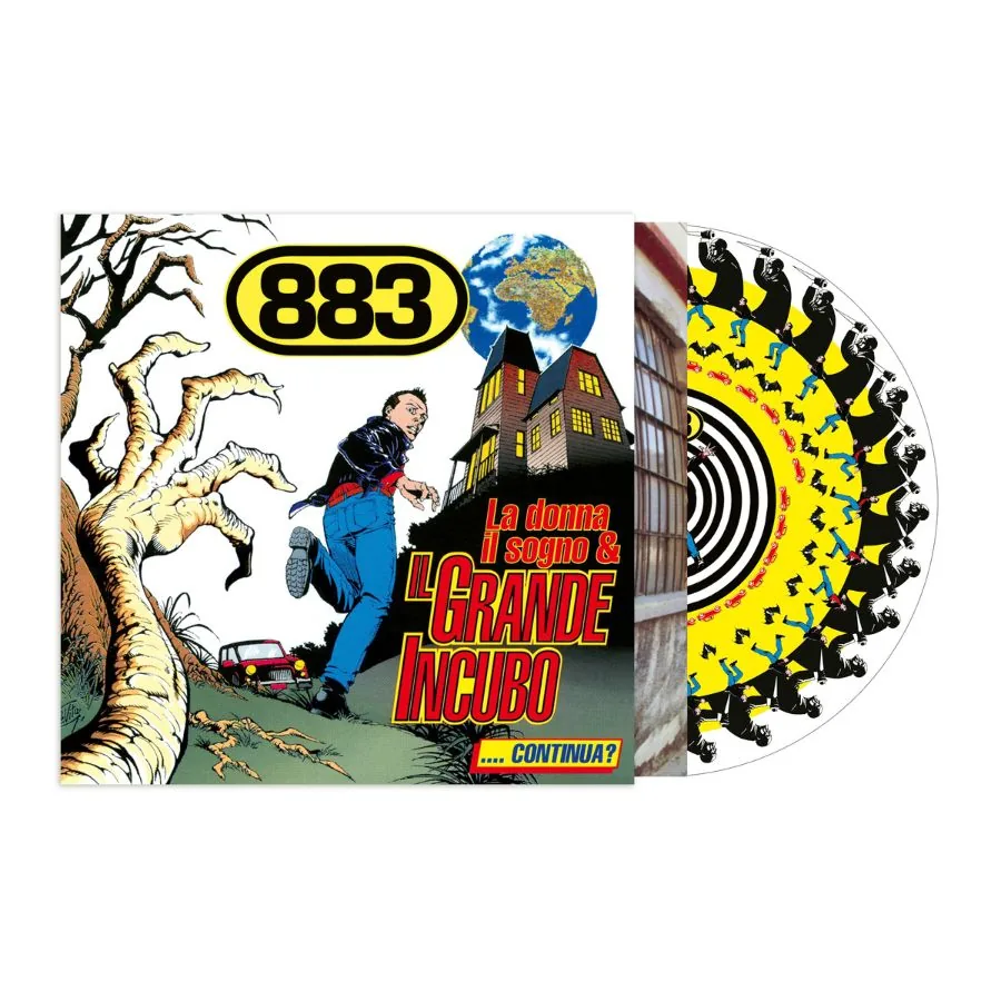 883 - La Donna Il Sogno and Il Grande Incubo Vinile Zoetrope Edizione Limitata E Numerat