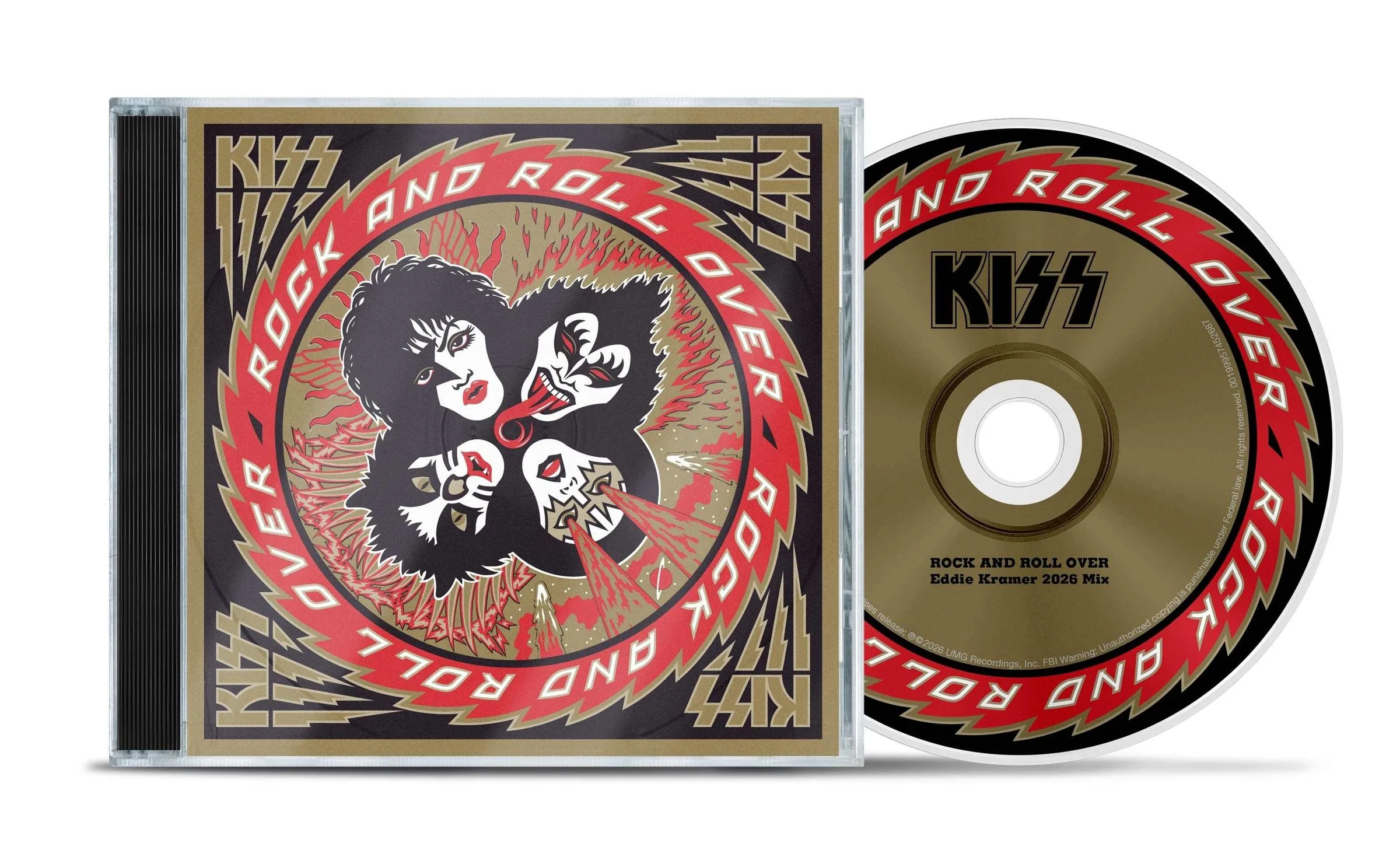 Kiss - Rock And Roll Over (50Th) - (CD)