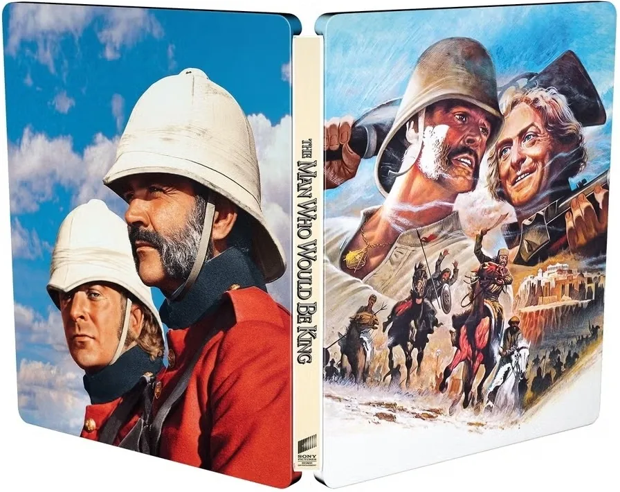 Uomo Che Volle Farsi Re (L') (Steelbook) (4K Ultra Hd+Blu-Ray Hd)