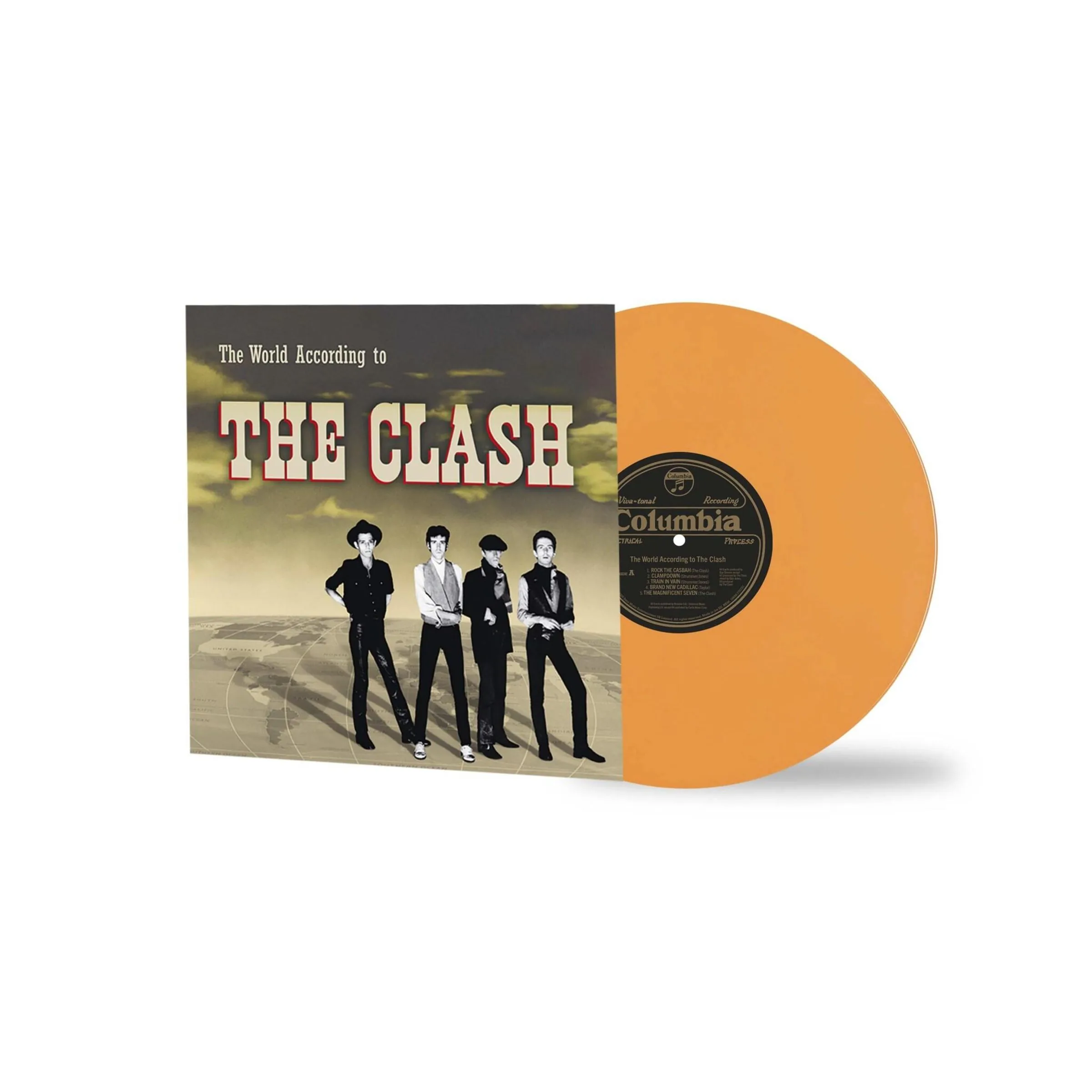 Clash The - The World According To The Clash - Lp Orange