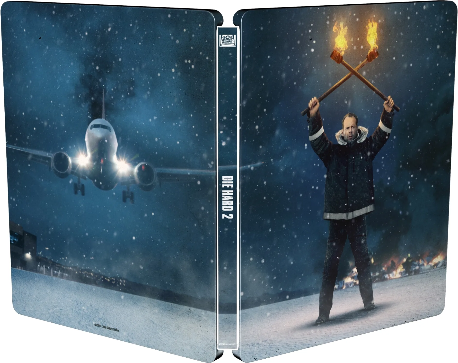 Die Hard 2 - 58 Minuti Per Morire (Steelbook) (4K Ultra Hd + Blu-Ray Hd)