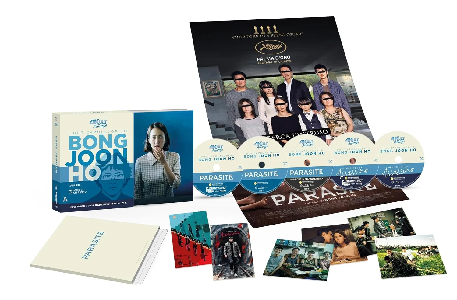 Bong Joon Ho Prestige Edition (2 4K Ultra Hd + 3 Blu-Ray Hd)