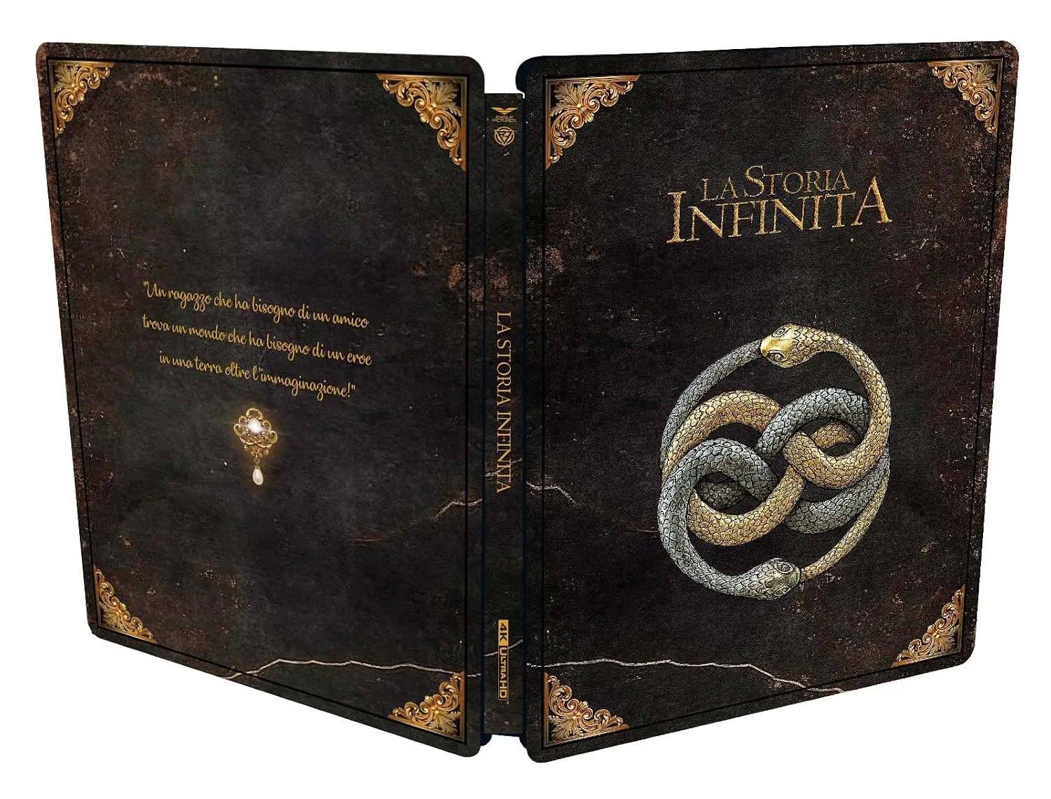 Storia Infinita (La) (Steelcase) (4K Ulta Hd + Blu-Ray Hd)