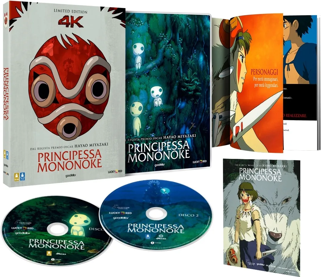 Principessa Mononoke (4K Ultra Hd + Blu-Ray)