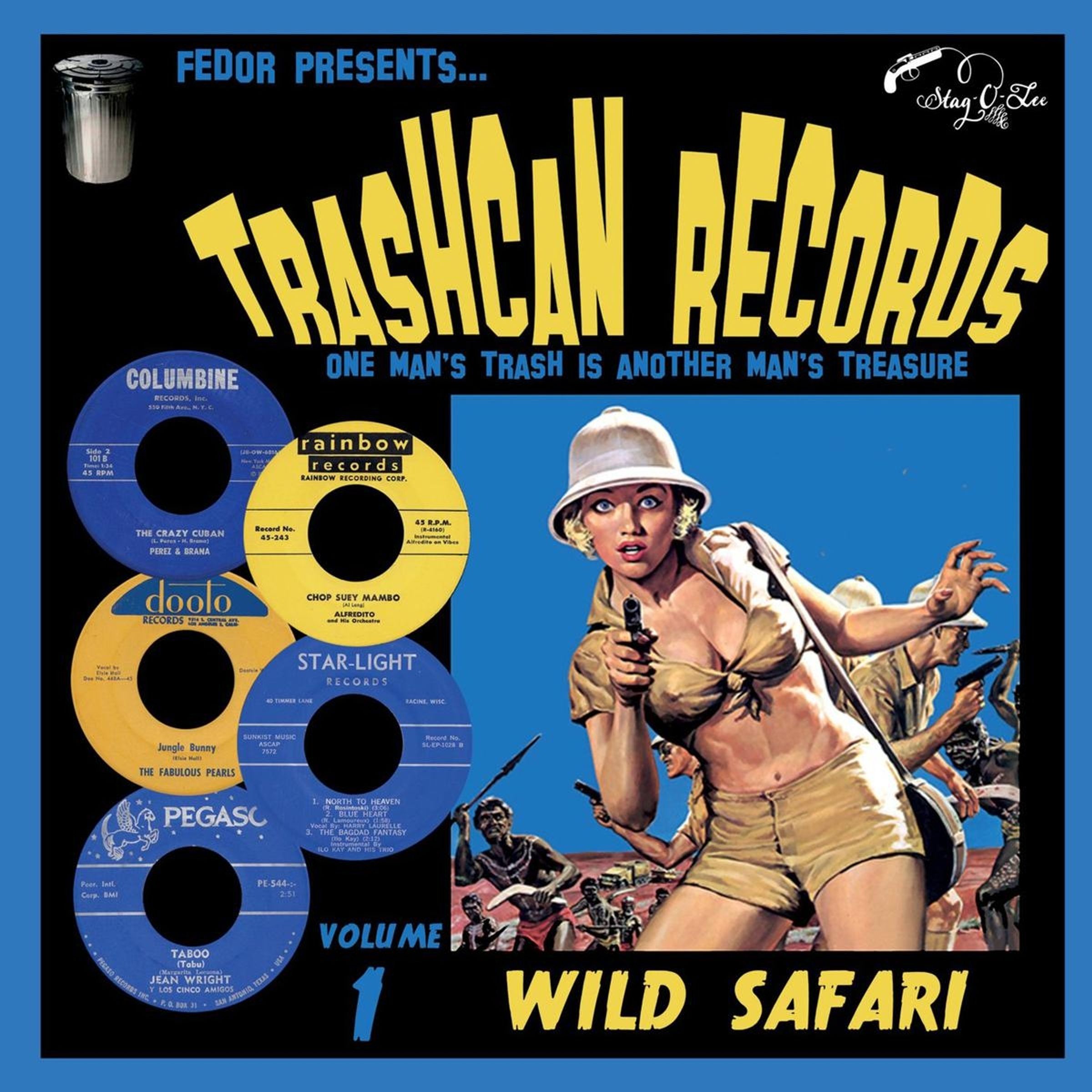 Compilation - Various Artists-Trashcan Records 01 Wild - (CD)