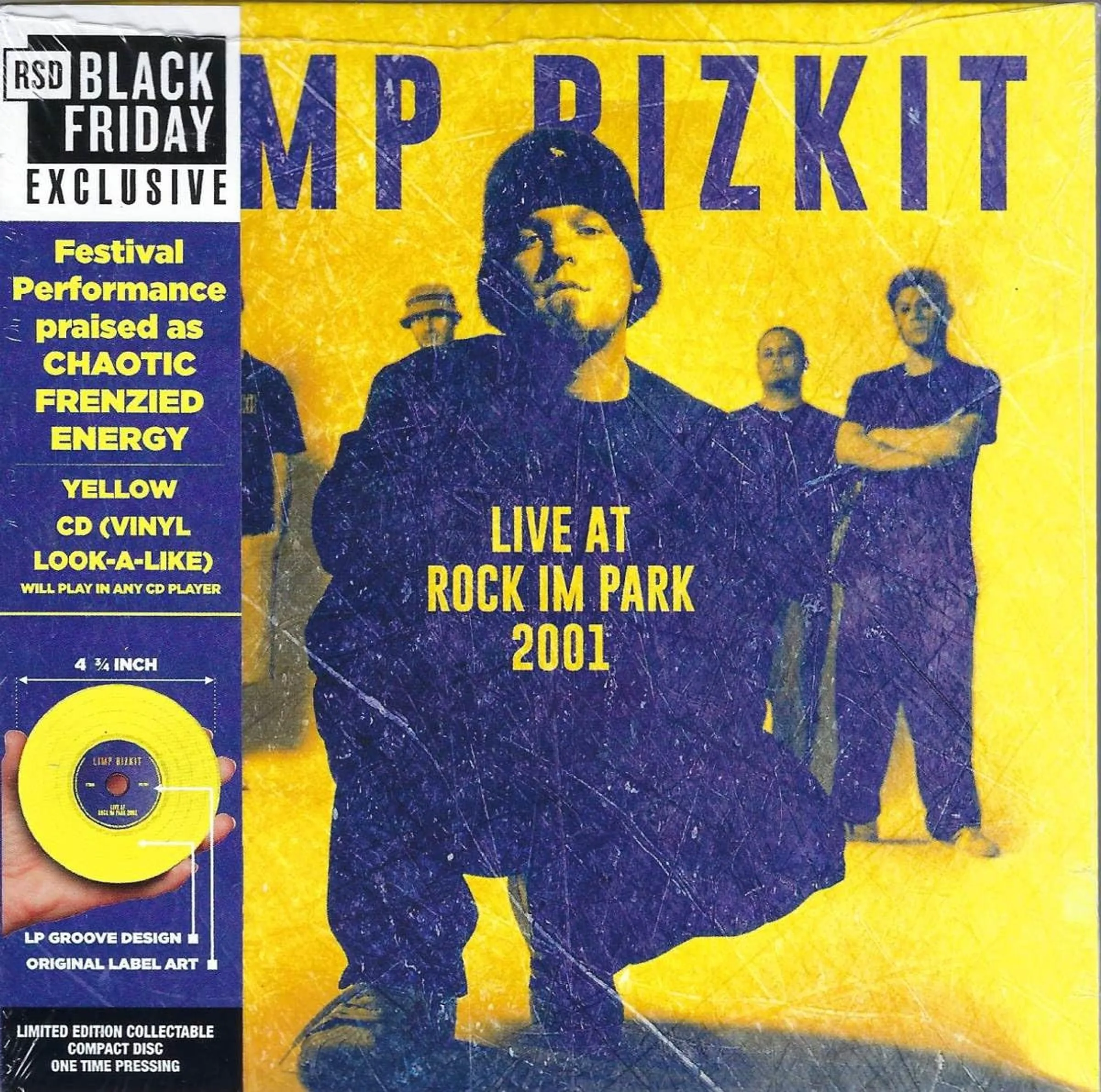Limp Bizkit - Rock In The Park 2001 (Black Friday 2023) - (CD)