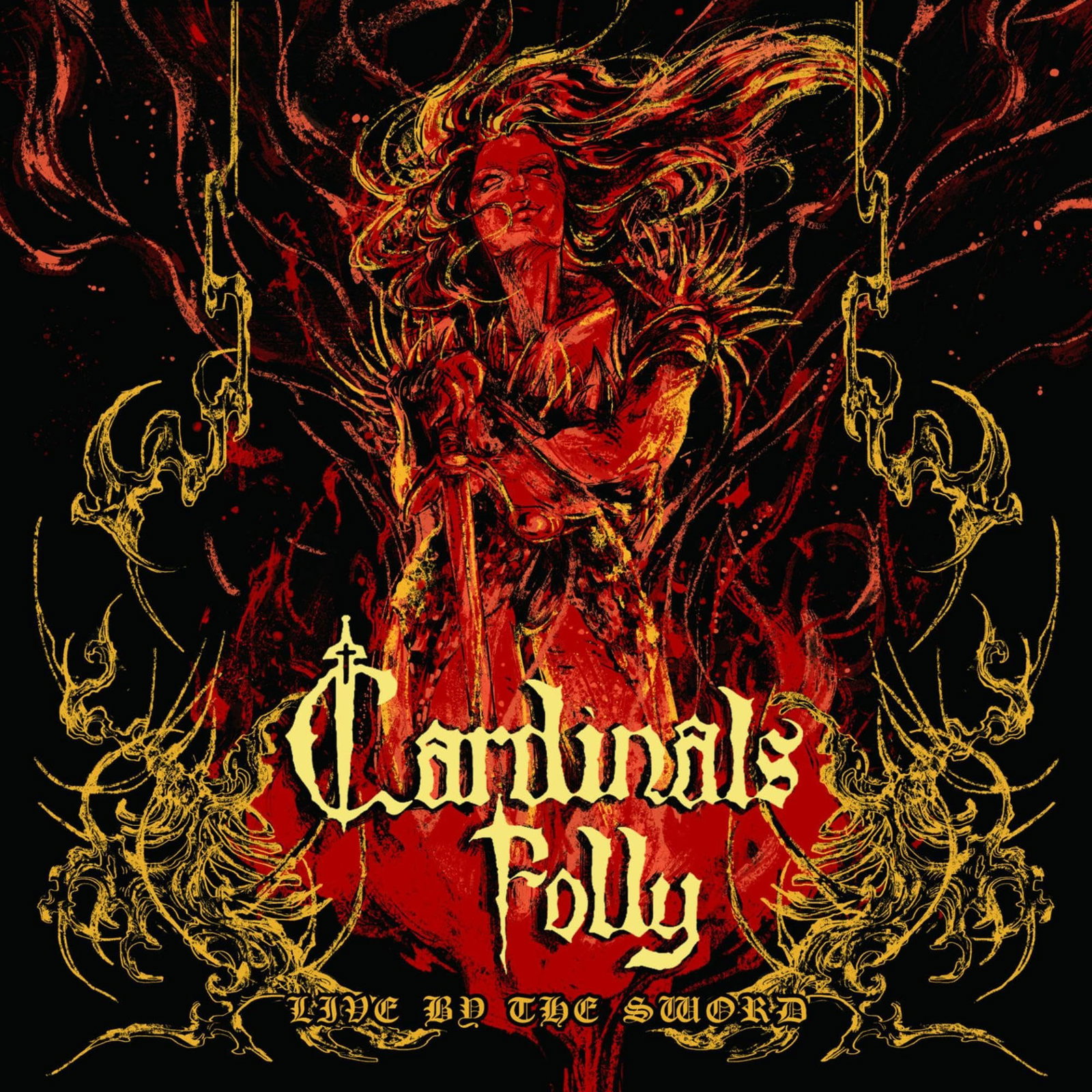 Cardinals Folly - Live By The Sword - Transparent Red