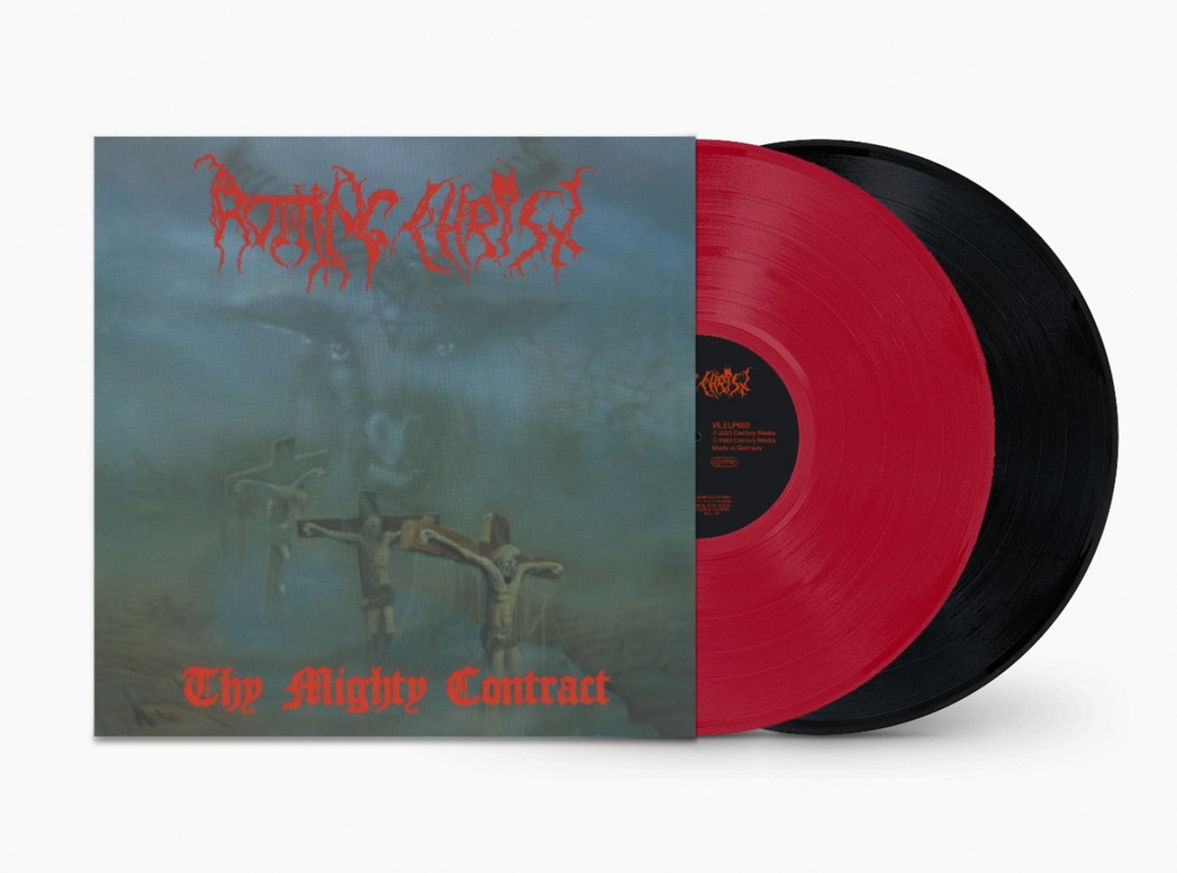 Rotting Christ - Thy Mighty Contract - Red / Black