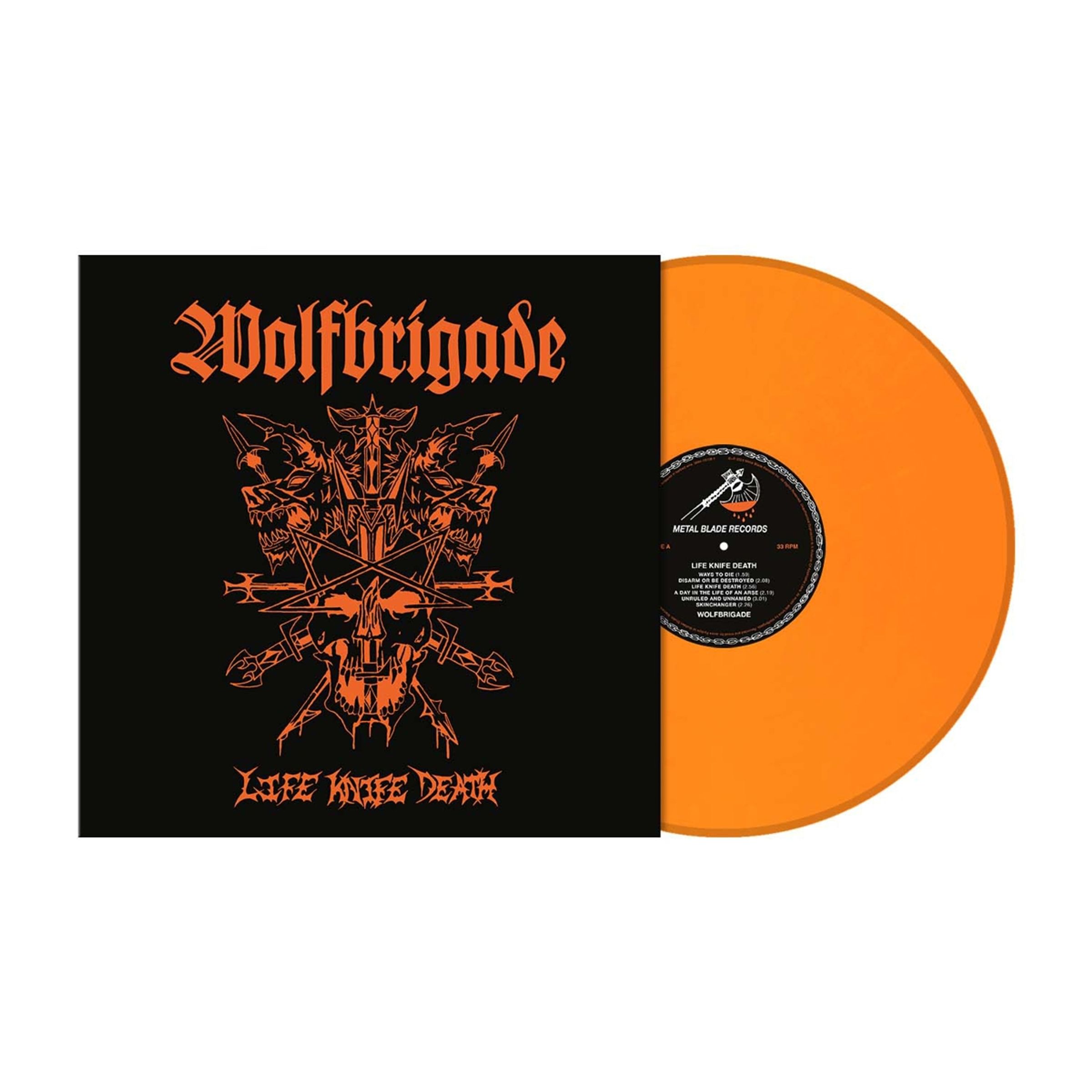 Wolfbrigade - Life Knife Death - Orange Edition