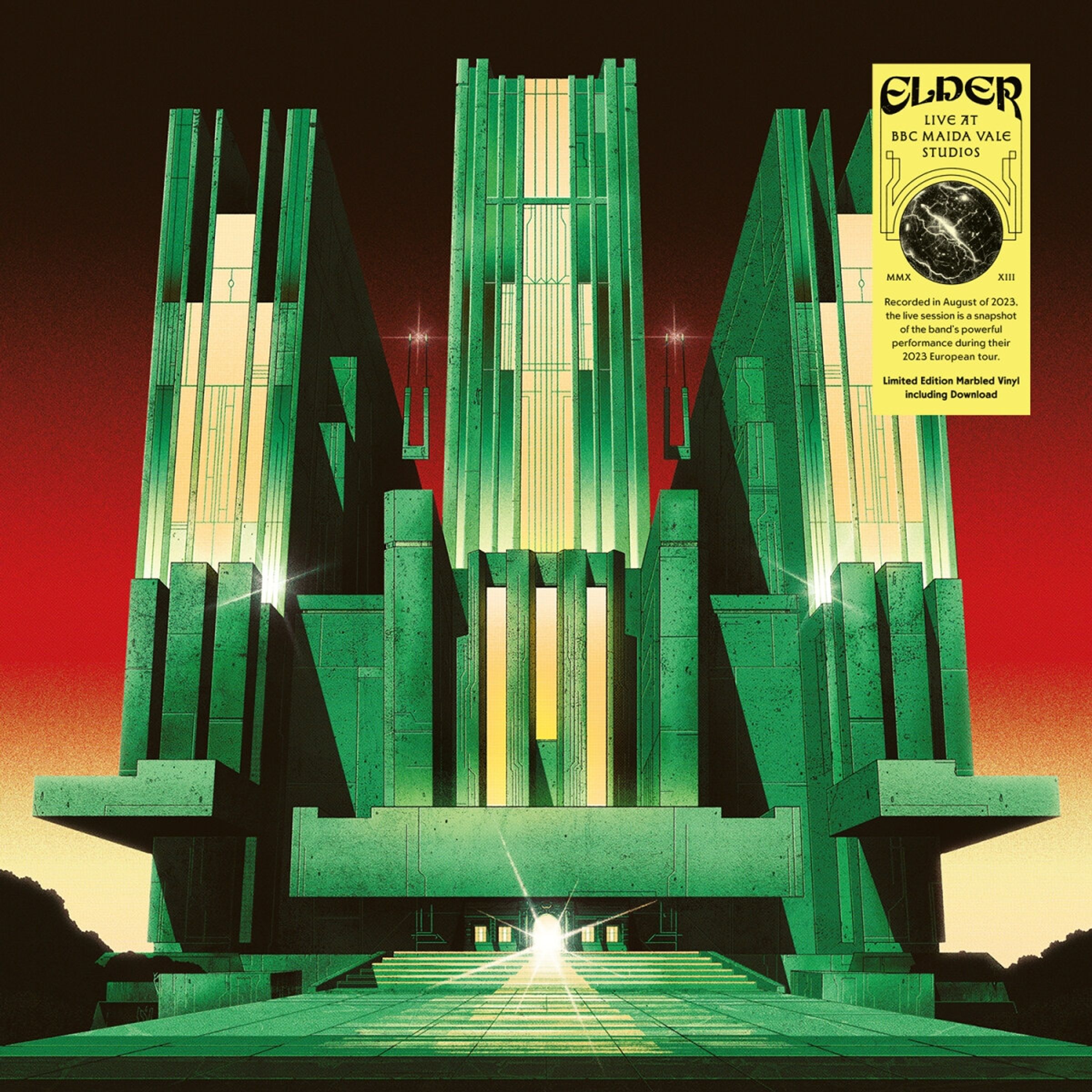 Elder - Live At Bbc Maida Vale Studios- Red Viny