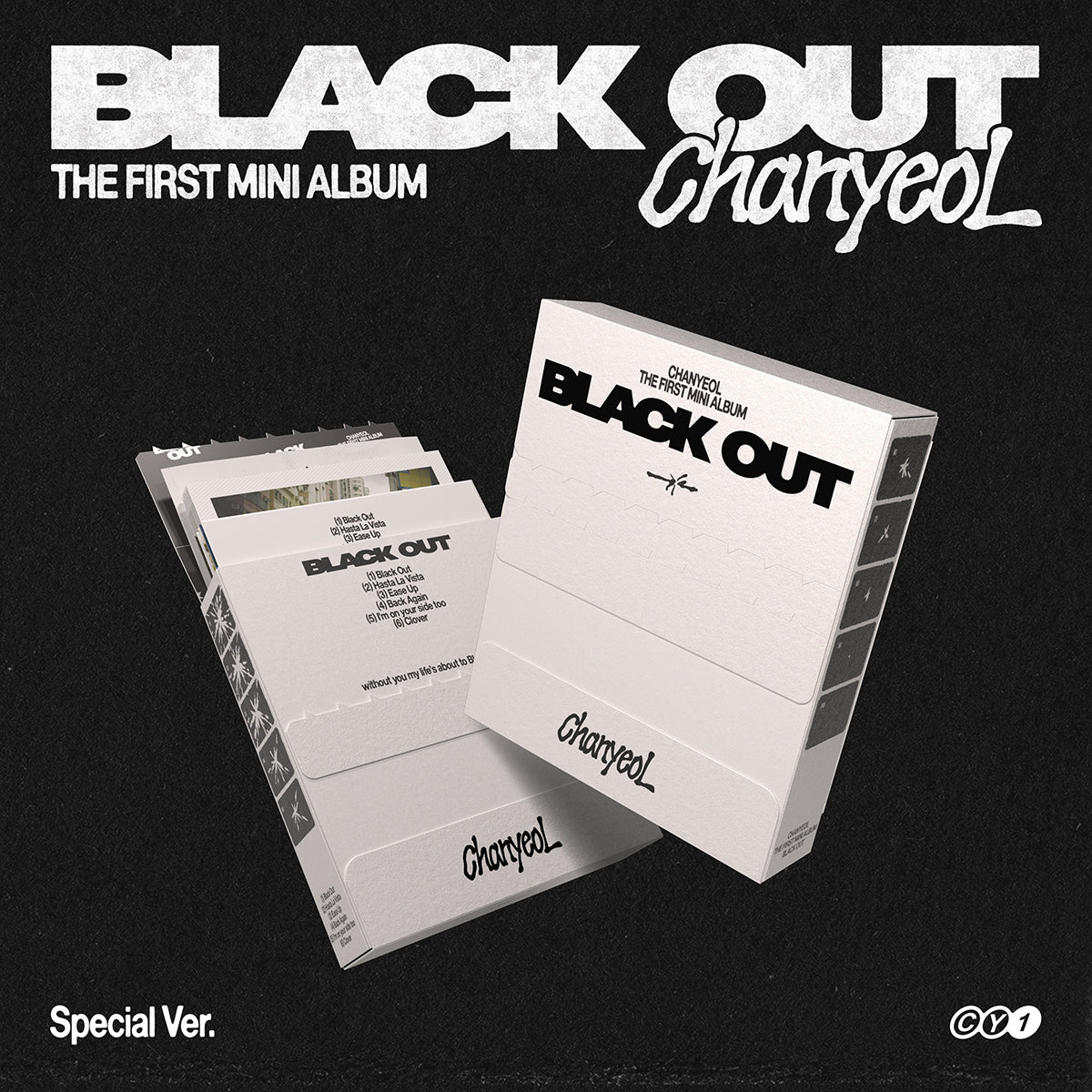 Chanyeol - 1St Mini Album (Black Out) (Special Ver.) - (CD)